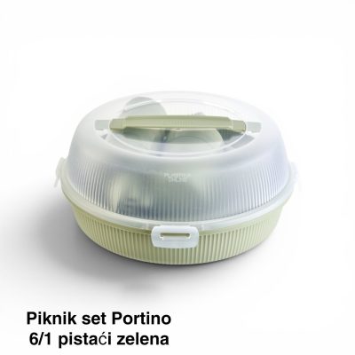 Piknik set Portino 6 - pistaći zelena