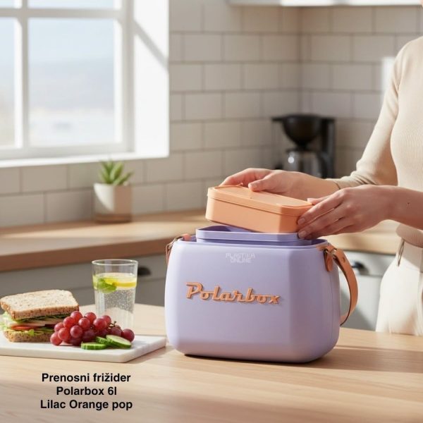 Prenosni frižider Polarbox 6L lilac