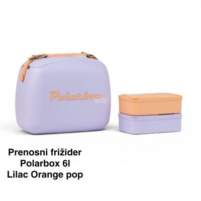 Prenosni frižider Polarbox 6L lilac