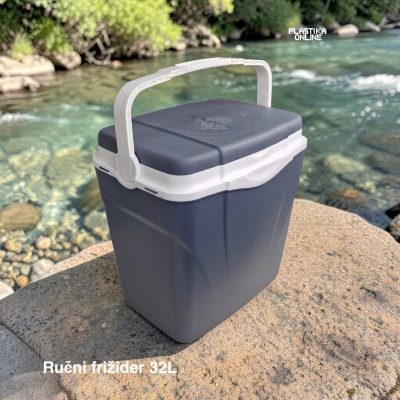 Ručni frižider 32L sivi