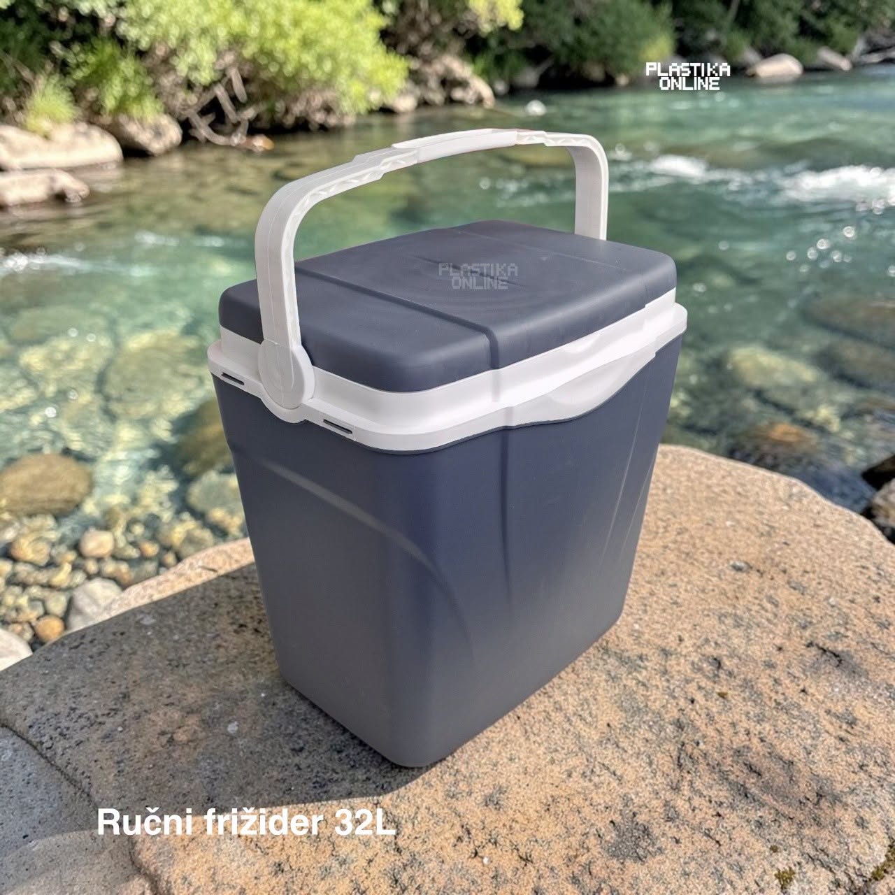 Ručni frižider 32L sivi