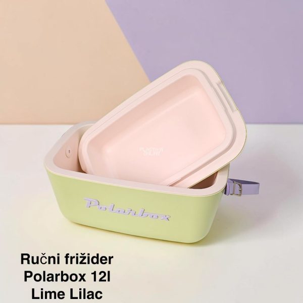 Ručni frižider Polarbox 12l - Lime Lilac
