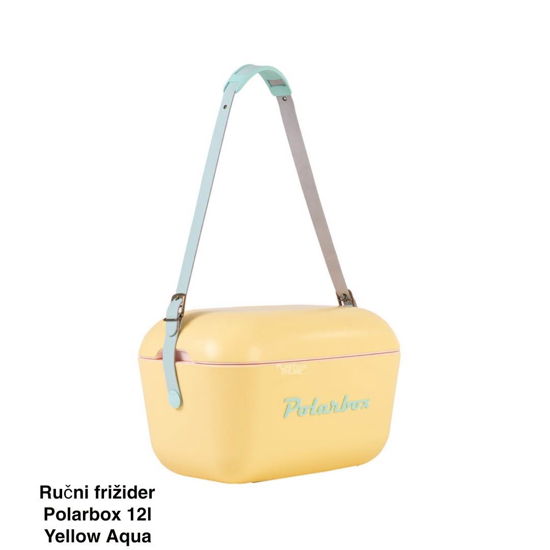 Ručni frižider Polarbox 12l - Yellow Aqua
