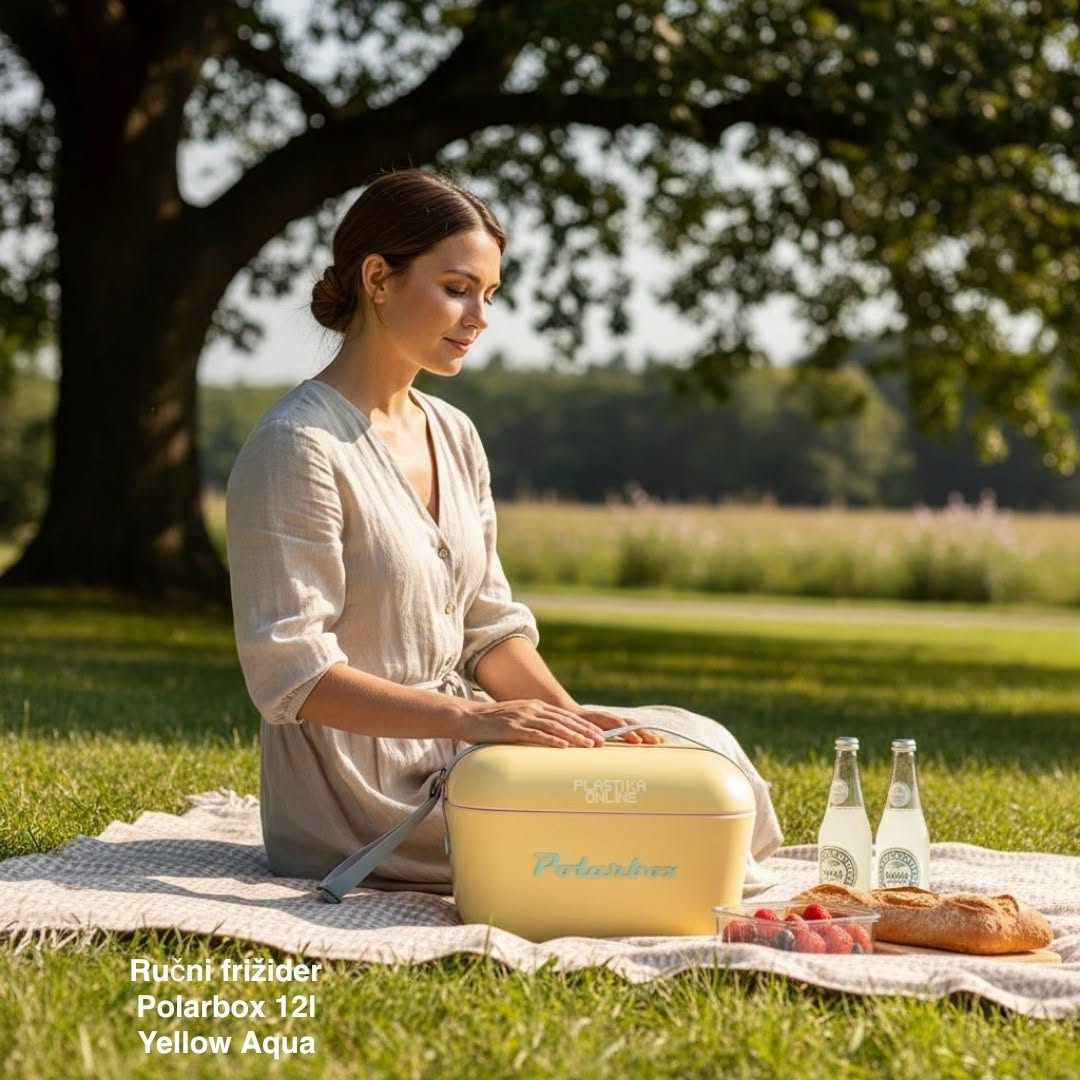 Ručni frižider Polarbox 12l - Yellow Aqua