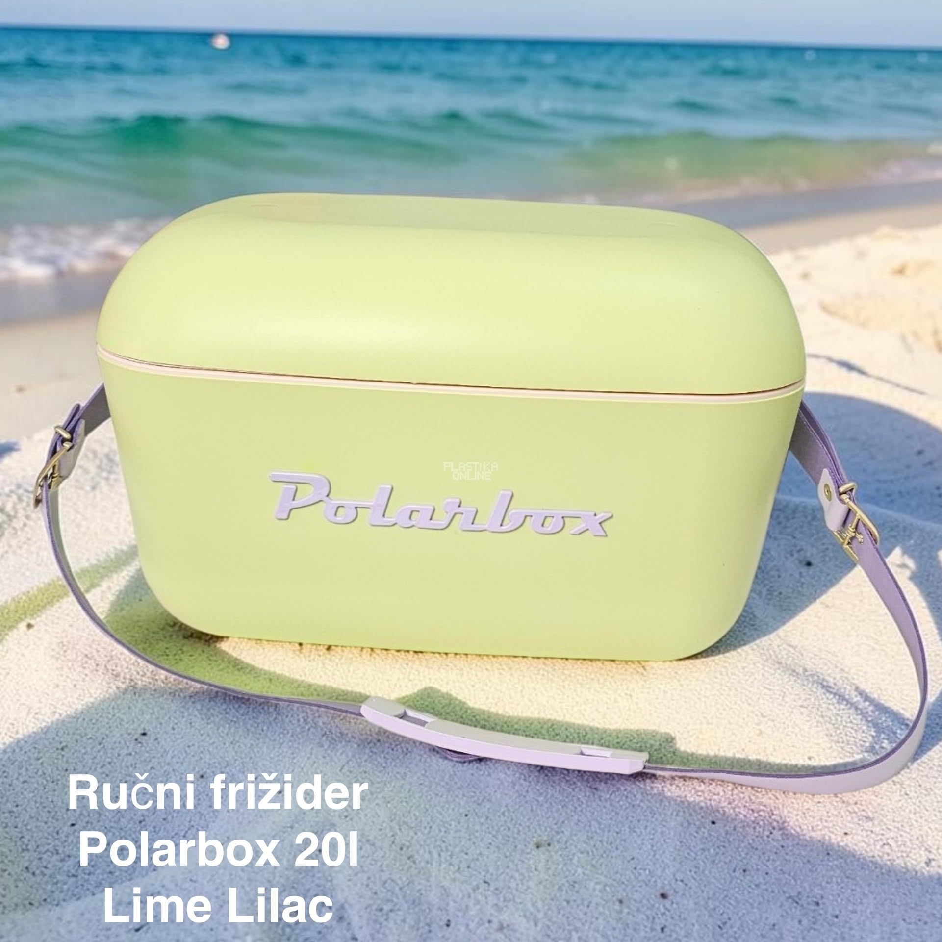 Ručni frižider Polarbox 20l - Lime Lilac