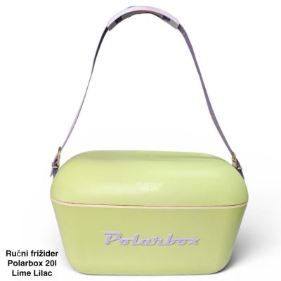 Ručni frižider Polarbox 20l - Lime Lilac