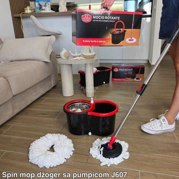 Spin mop džoger sa pumpicom J607