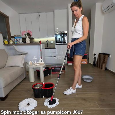 Spin mop džoger sa pumpicom J607