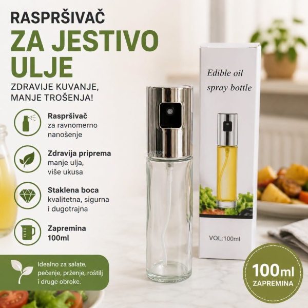 Sprej bočica za ulje i sirće 100 ml