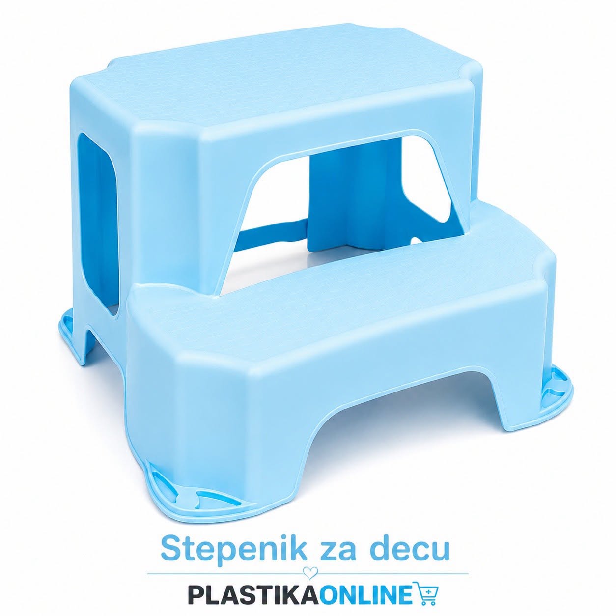 Steper sa stepenikom za decu Poki (39 × 38 × 29 cm) , steper, stepenik