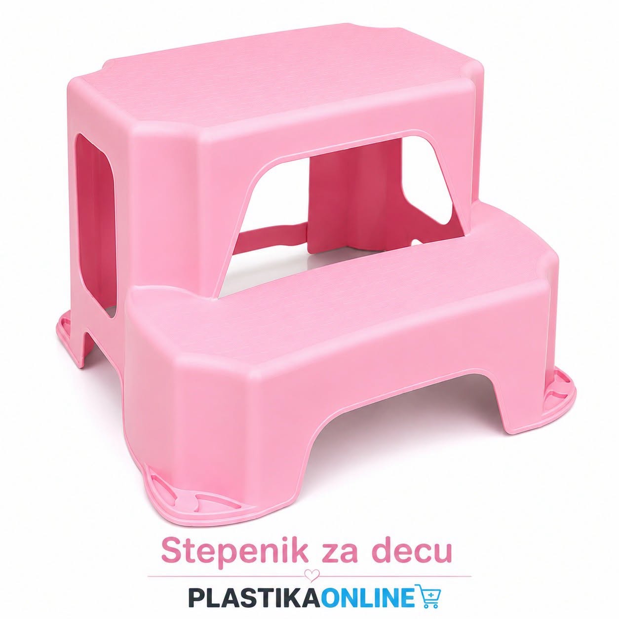 Steper sa stepenikom za decu Poki (39 × 38 × 29 cm) , steper, stepenik