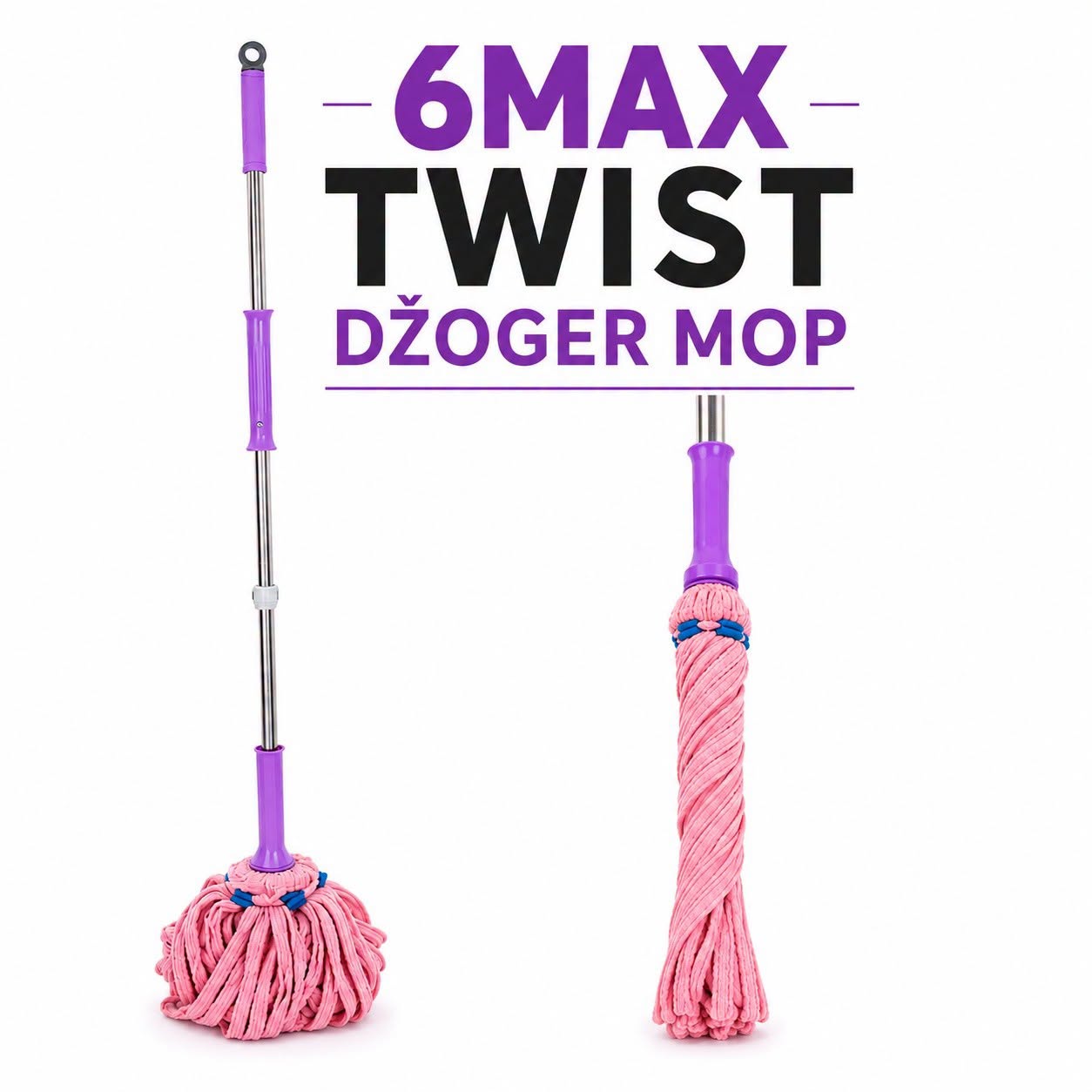 Džoger Twist Mop 6max , brisko, mop