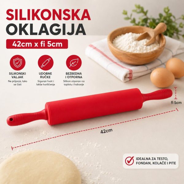 oklagija, silikonska oklagija, oklagija 42cm