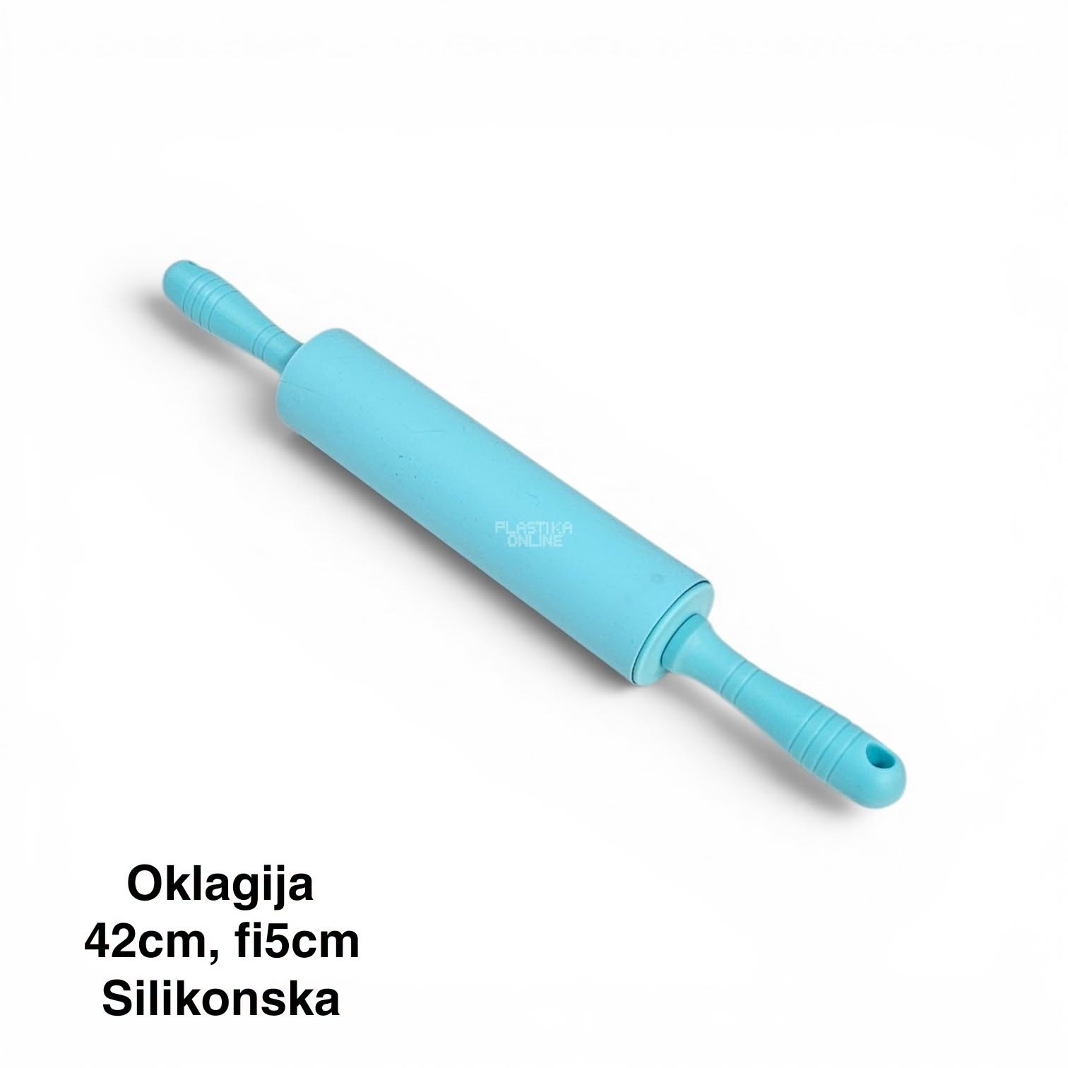 oklagija, silikonska oklagija, oklagija 42cm tirkiz