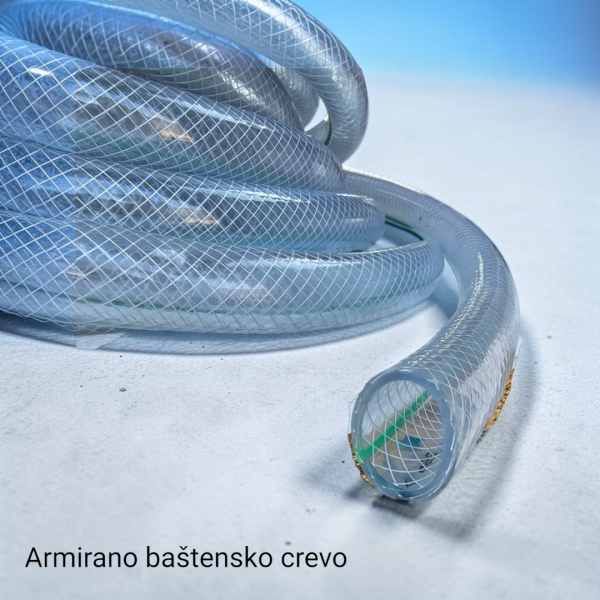 Armirano baštensko crevo presek