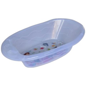 Kadica za bebe FISH 86x51x23 cm providna