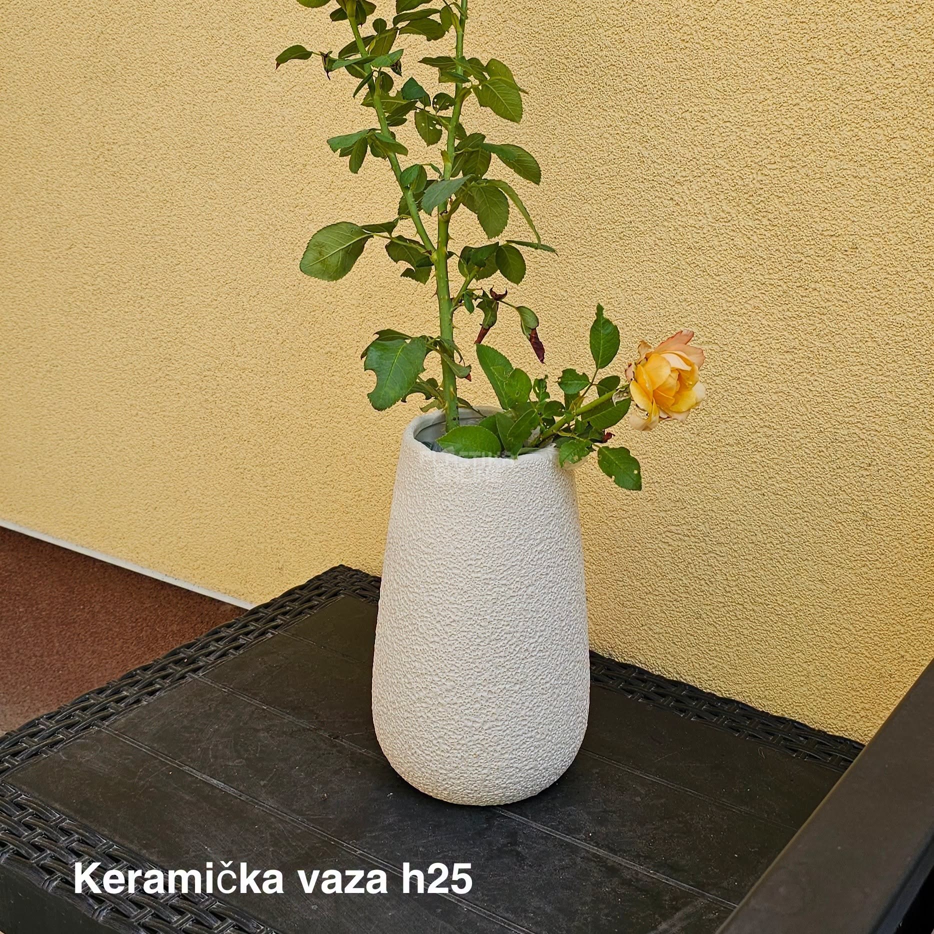 Keramička vaza h25 cm Moon