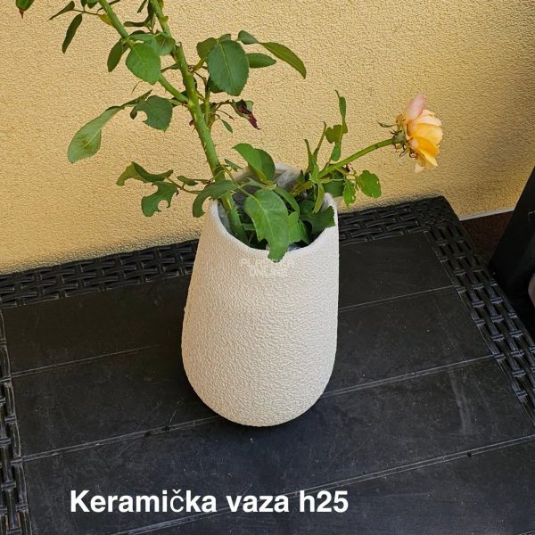 Keramička vaza h25 cm Moon