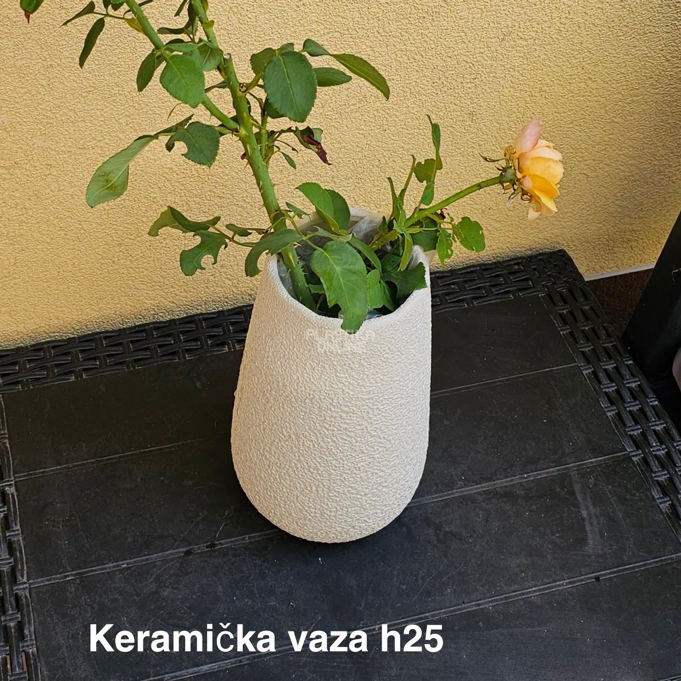 Keramička vaza h25 cm Moon