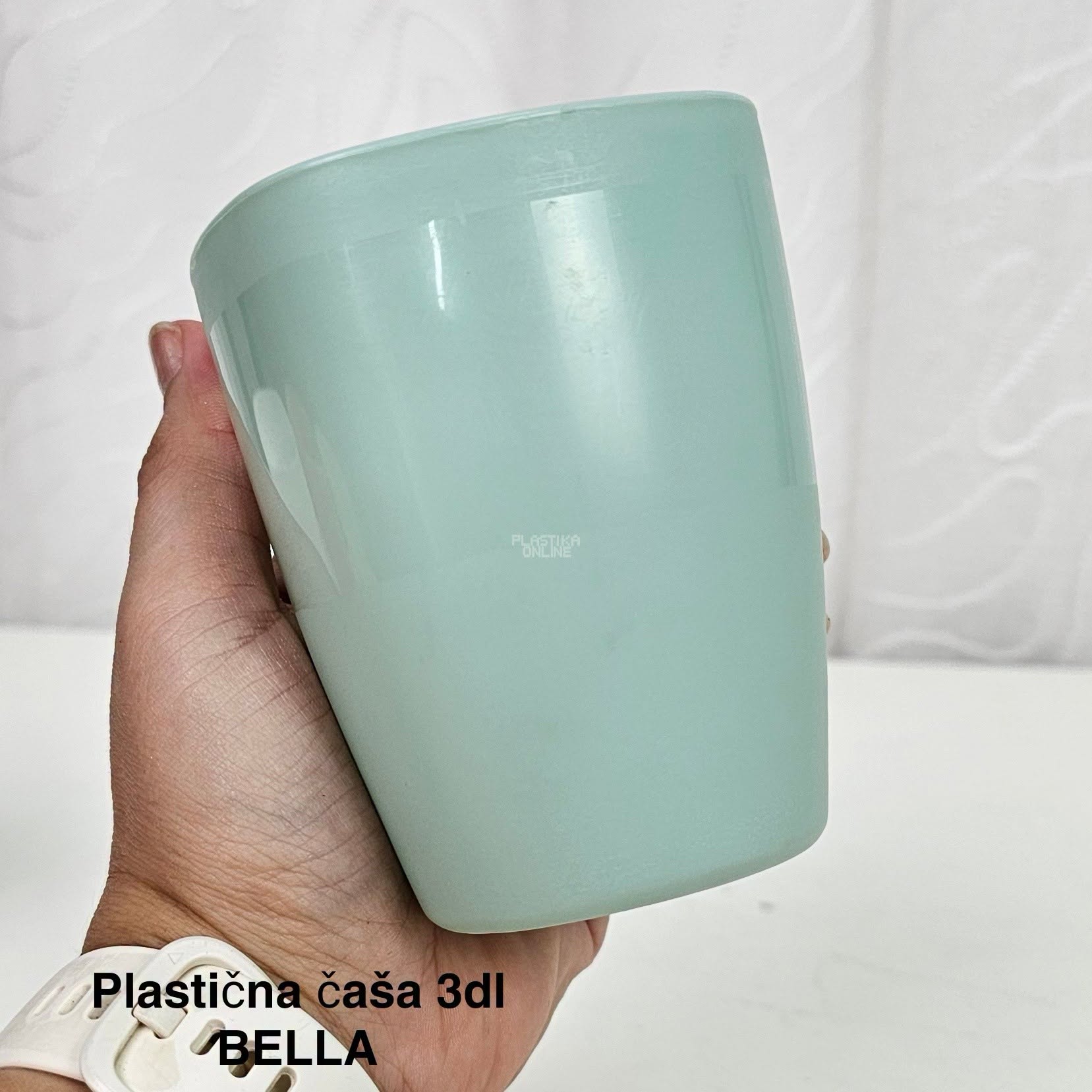 Plastična čaša 3dl Bella mint