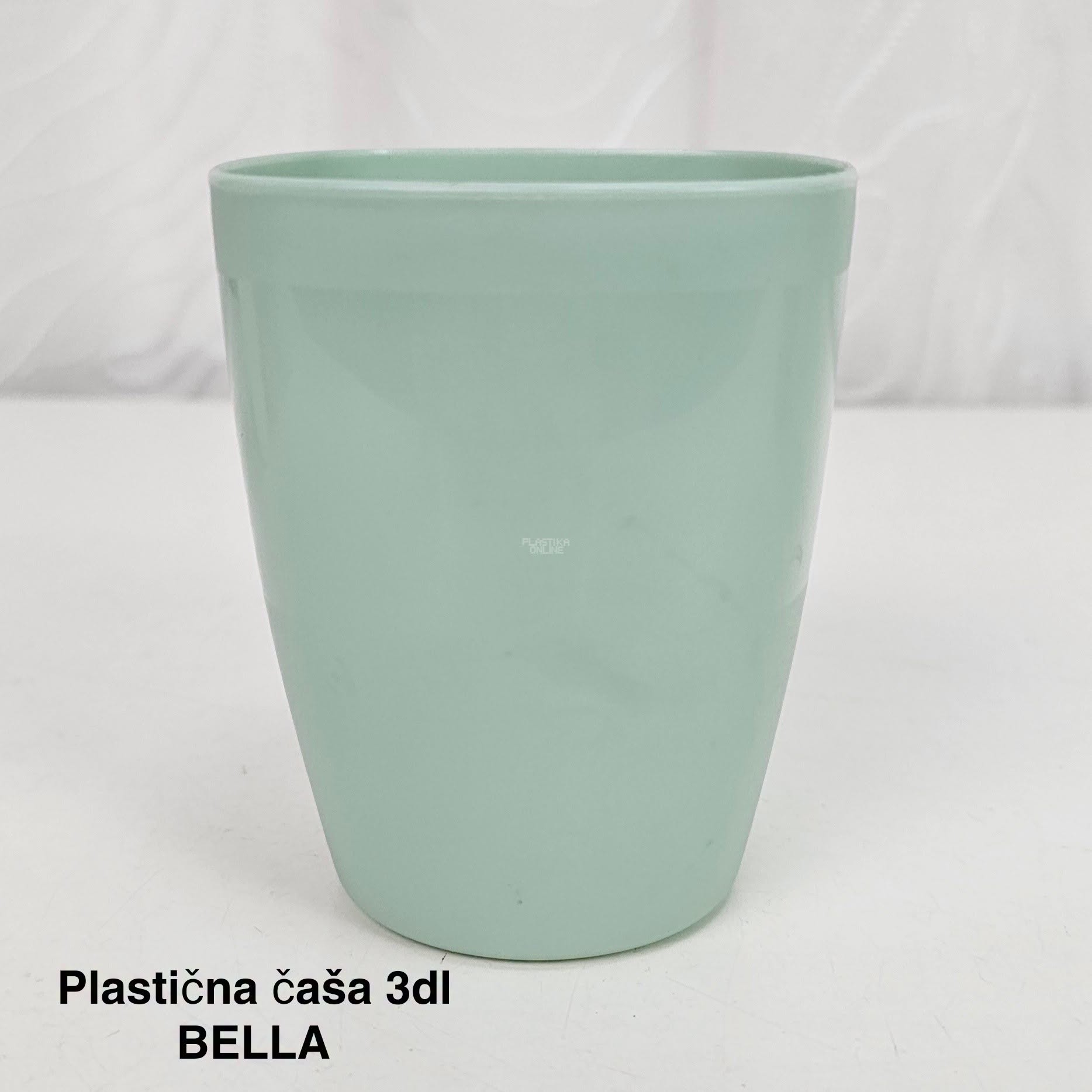 Plastična čaša 3dl Bella mint