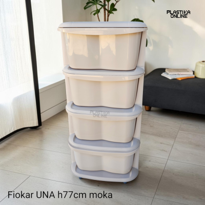 Plastični fiokar UNA 4D sa 4 fioke visine 77cm