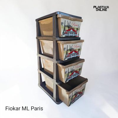 Plastični fiokar sa 4 fioke ML Paris