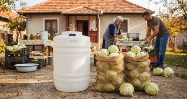 Plastično bure 200L za kupus i zimnicu