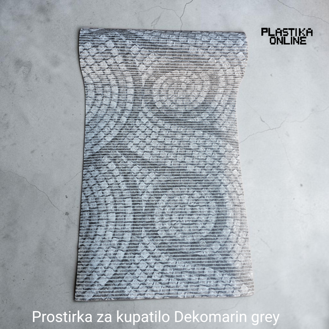 Prostirka za kupatilo dekomarin grey