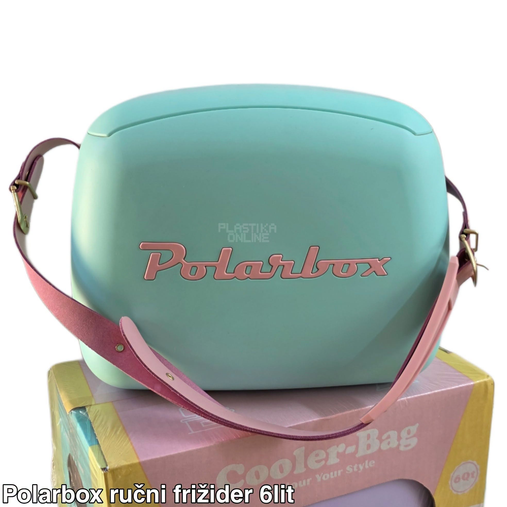 Ručni frižider Polarbox 6L - Aqua Mint