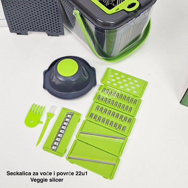 Seckalica za voće i povrće 22u1 – VEGGIE SLICER