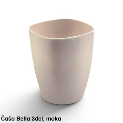 Plastična čaša 3dl Bella moka