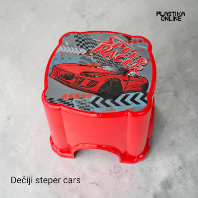 Dečiji steper i hoklica RACER crvena
