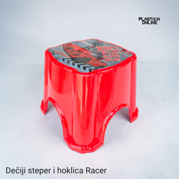 dečiji steper i hoklica Racer crveni