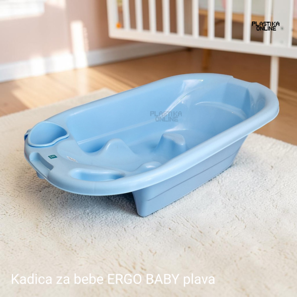 Kadica za bebe ERGO BABY plave boje