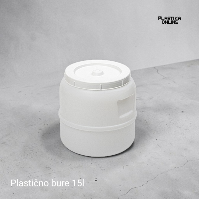 Plastićčno bure 15L sa poklopcem