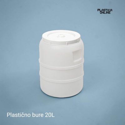 Plastično bure 20l sa poklopcem