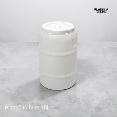 Plastično bure 25l sa poklopcem