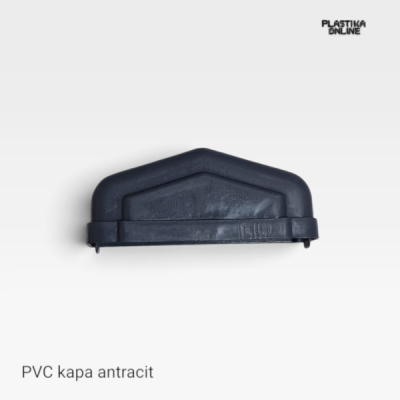 PVC kapa za ograde ŠPIC - ANTRACIT 7,5 cm