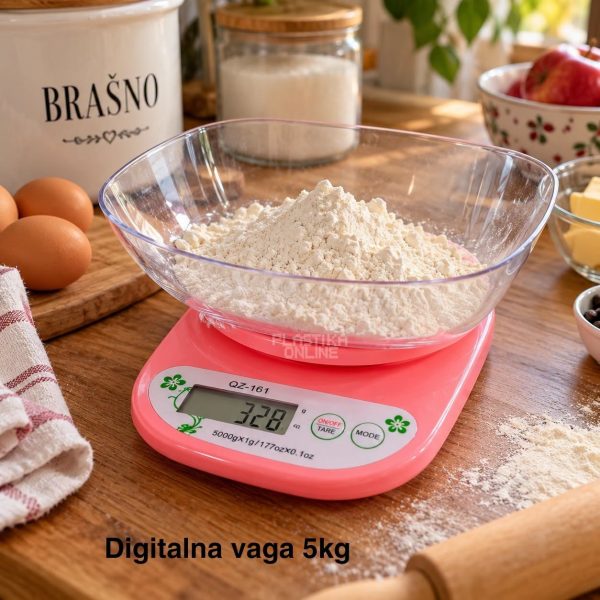 Digitalna vaga 5kg , kuhinjska vaga