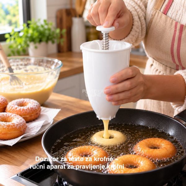 Dozator za testo za krofne - ručni aparat za pravljenje krofni