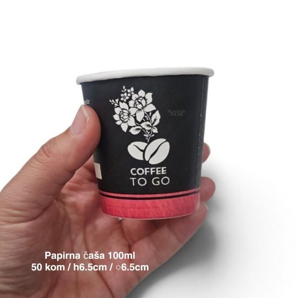 Papirna čaša 100 ml 50 Rioba