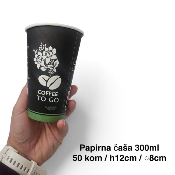 Papirna čaša 300 ml 50 Rioba