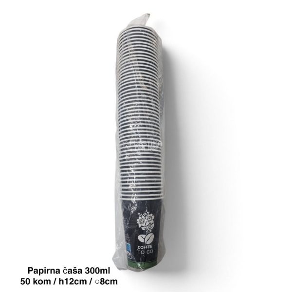 Papirna čaša 300 ml 50 Rioba