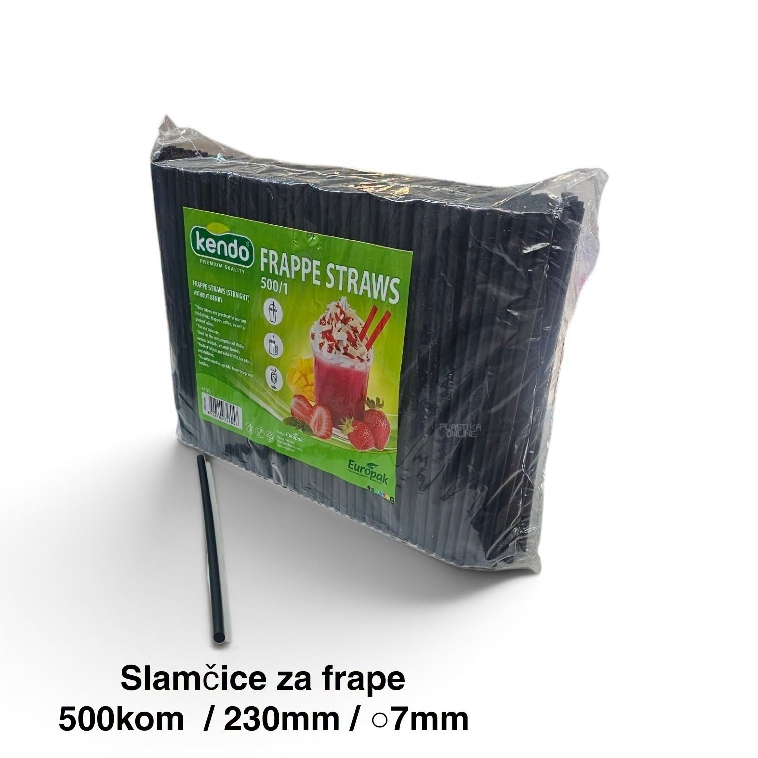 Slamčice za frape 500 1 kendo -230 mm, fi 7 mm
