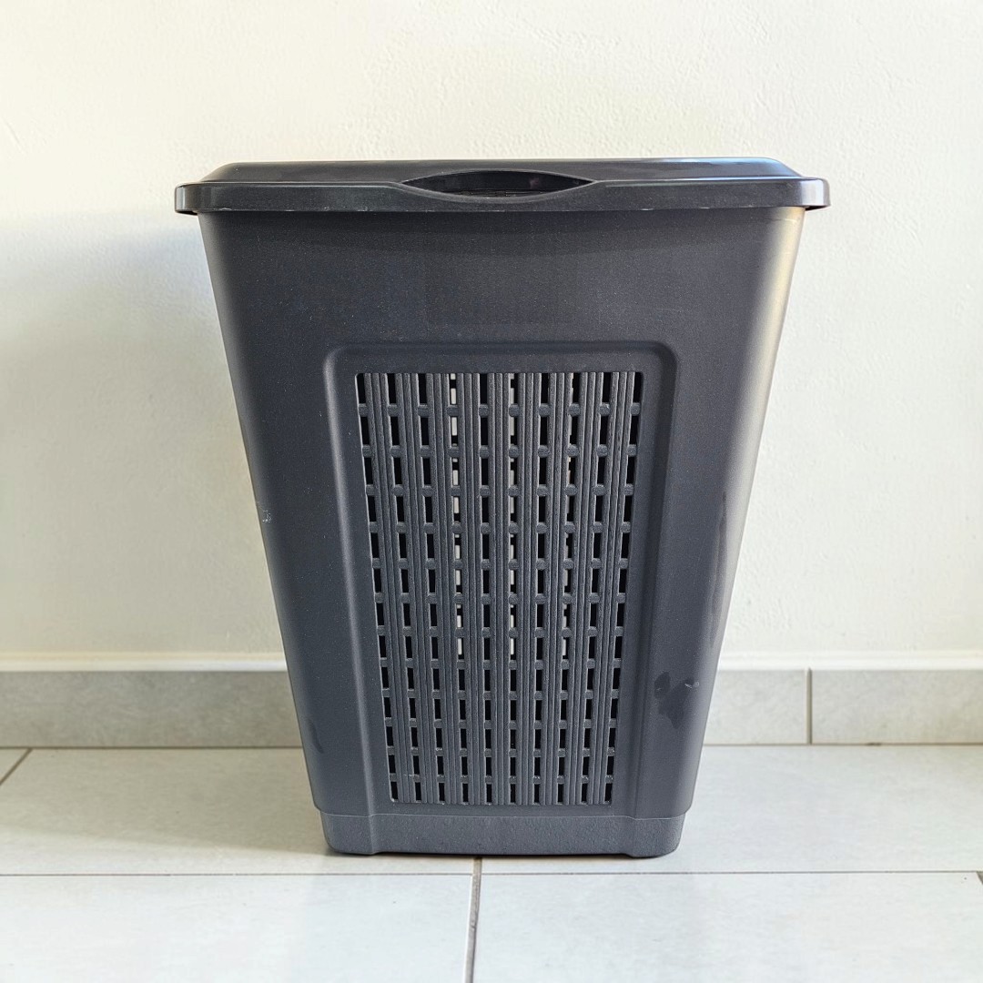 Korpa za prljav veš SANJA 50L antracit - Slika 4