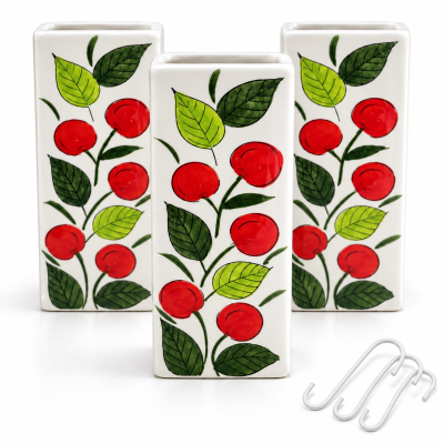 SET OD TRI Keramička isparivča za radijator-CHERRY