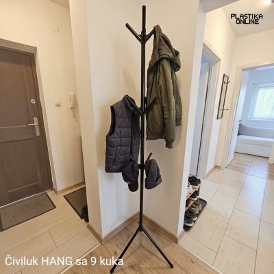 Čiviluk HANG NAMA Antracit 182cm