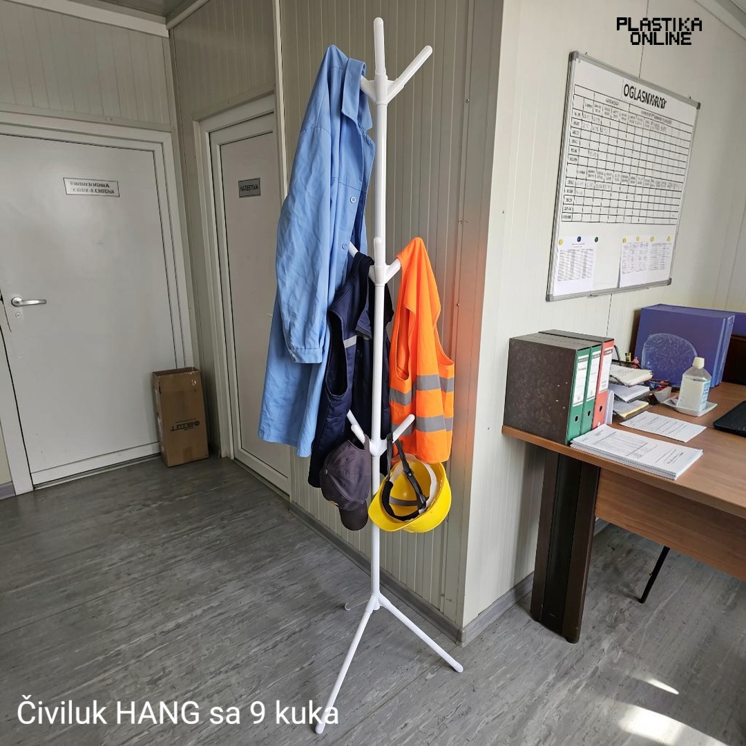 Čiviluk HANG NAMA beli 182cm