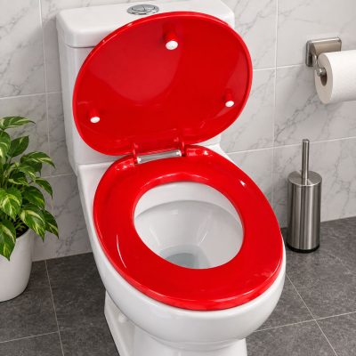 Wc daska GALENIKA - Crvena